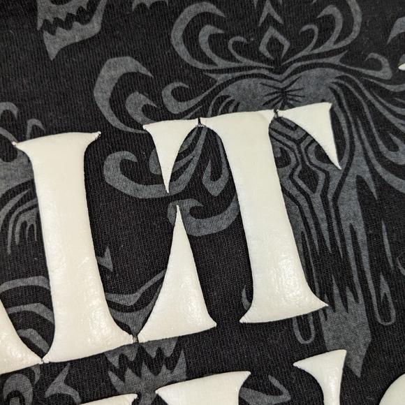 Walt Disney World Spirit Jersey The Haunted Mansion Glow In The Dark Adult Small - Picture 6 of 16